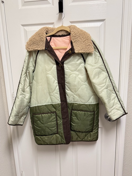 THE GREAT. Jackets & Blazers - The Great Reversible Quilted Puffer Jacket